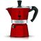 Moka pot for 3 cups Moka Express 5466 BIALETTI red