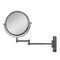 Gillian Jones - Double-Sided Wall Mirror w. x10 Magnification - Black / Beauty Tools & Accessories Makeup
