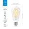WiZ -  ST64 Clear bulb E27 Tunable white - Smart Home / Home and Kitchen Φωτισμός Σπίτι & Κουζίνα