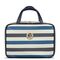 Gillian Jones - Organizer Cosmetic bag w. hangup function - Dark blue/white stripes / Beauty Accessories Woman Care