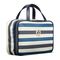 Gillian Jones - Organizer Cosmetic bag w. hangup function - Dark blue/white stripes / Beauty Accessories Woman Care