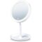 Beurer - BS 45 Illuminated Cosmetic Mirror with LED Light Touch Sensor Button - 3 Years Warranty / Beauty Tools & Accessories Makeup