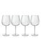 Luigi Bormioli - Optica Gin&Tonic Burgundy Glass 75 cl 4 pcs. / Home and Kitchen Κουζίνα Σπίτι & Κουζίνα
