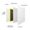 Hombli - Smart Infrared Heatpanel 350W White Metal / Home and Kitchen Συσκευές Σπίτι & Κουζίνα